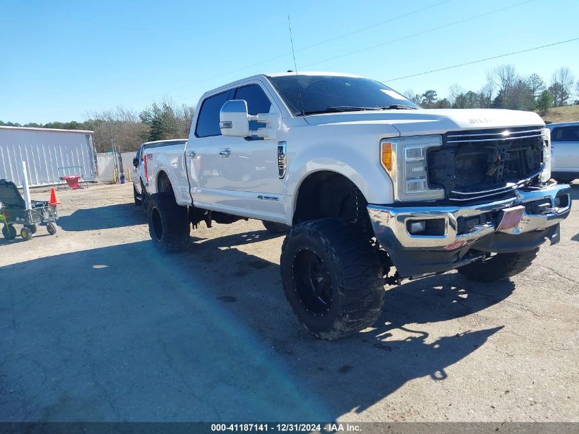 2017 Ford F-250 Lariat VIN: 1FT7W2BT5HEC84496 Lot: 41187141