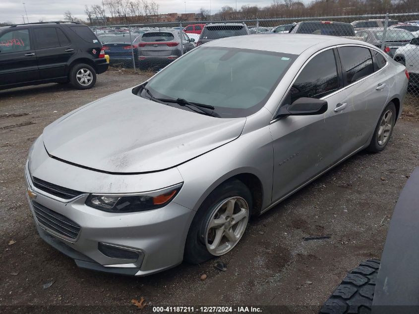 VIN 1G1ZB5ST5GF302955 2016 Chevrolet Malibu, LS no.2