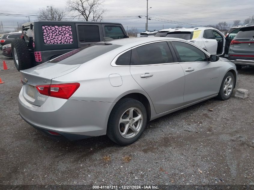 VIN 1G1ZB5ST5GF302955 2016 Chevrolet Malibu, LS no.4