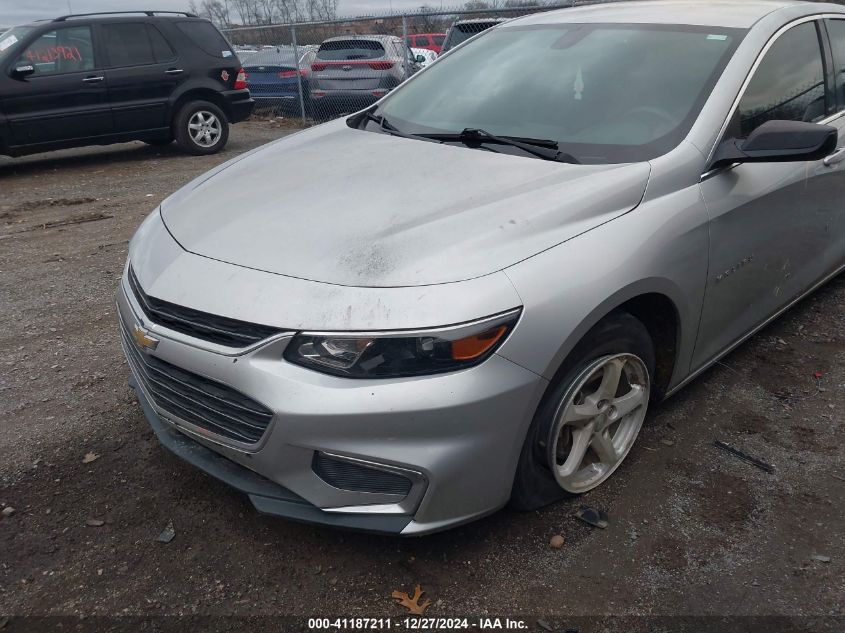 VIN 1G1ZB5ST5GF302955 2016 Chevrolet Malibu, LS no.6