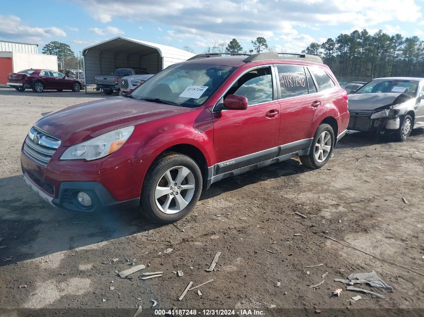 VIN 4S4BRCCC3D3301562 2013 Subaru Outback, 2.5I Pre... no.2