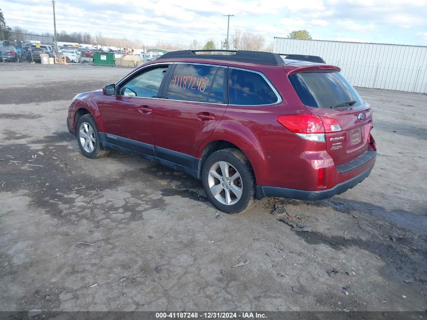 VIN 4S4BRCCC3D3301562 2013 Subaru Outback, 2.5I Pre... no.3