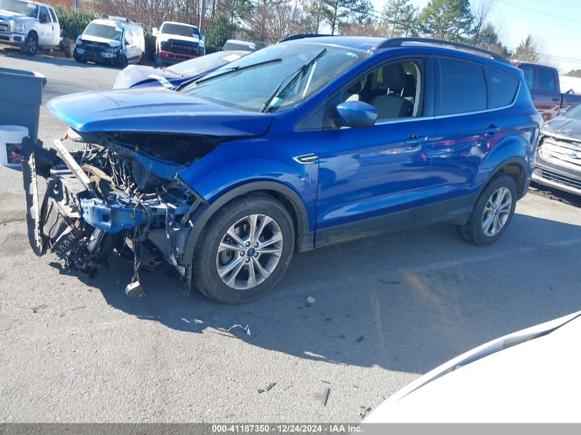 VIN 1FMCU0GD1JUC91270 2018 Ford Escape, SE no.2