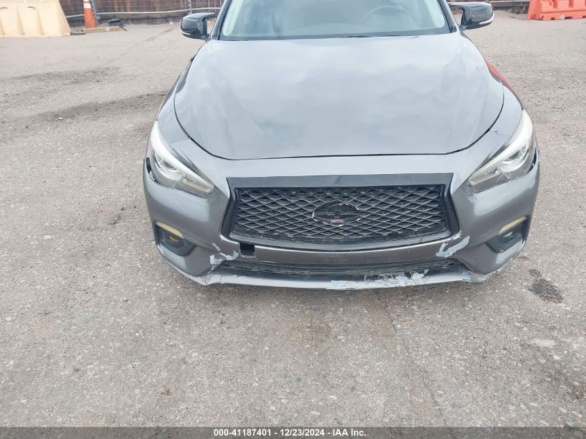 2018 Infiniti Q50 3.0T Luxe VIN: JN1EV7AP2JM350626 Lot: 41187401