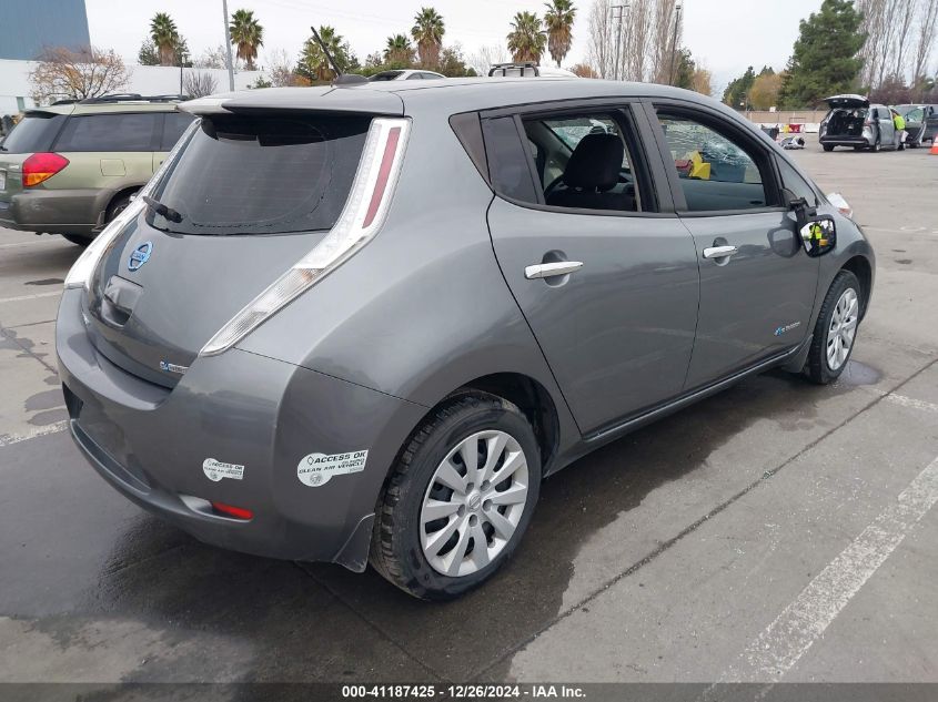 VIN 1N4AZ0CP2FC315852 2015 NISSAN LEAF no.4