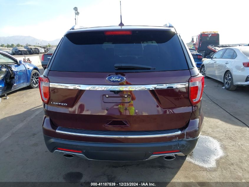 VIN 1FM5K7F82JGB56874 2018 Ford Explorer, Limited no.16