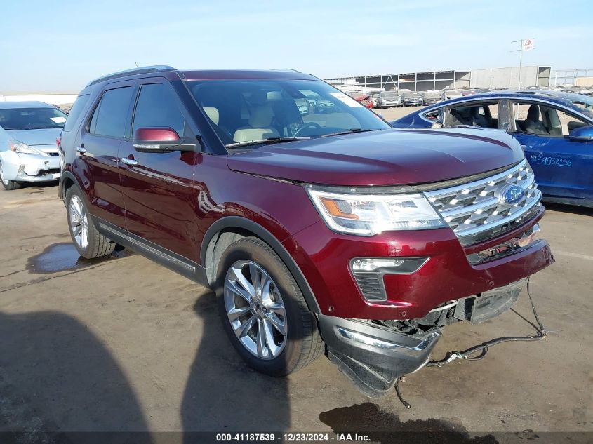 VIN 1FM5K7F82JGB56874 2018 Ford Explorer, Limited no.1