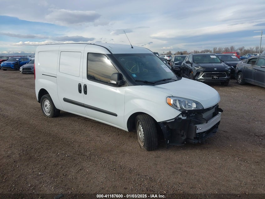 Vin: zfbhrfab8n6y46363, lot: 41677892, ram promaster city cargo van 2022 img_1