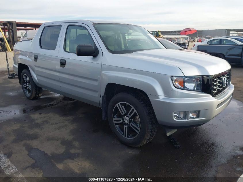 VIN 5FPYK1F70EB002631 2014 HONDA RIDGELINE no.1