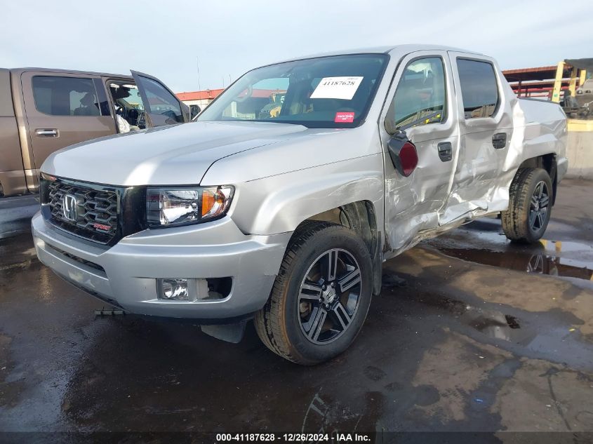 VIN 5FPYK1F70EB002631 2014 HONDA RIDGELINE no.2