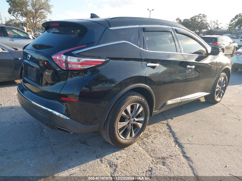 VIN 5N1AZ2MG9HN110181 2017 NISSAN MURANO no.4