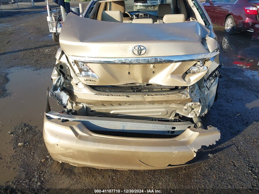 2011 TOYOTA AVALON VIN: 4T1BK3DBXBU374851