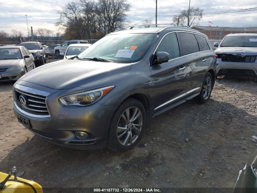 VIN 5N1AL0MM5FC550824 2015 INFINITI QX60 no.2