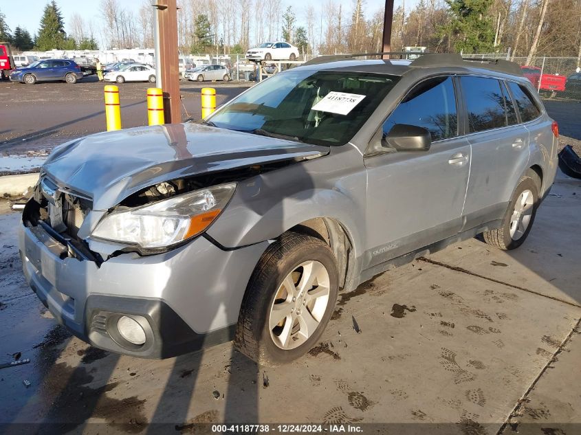 VIN 4S4BRBAC4E3220391 2014 SUBARU OUTBACK no.2