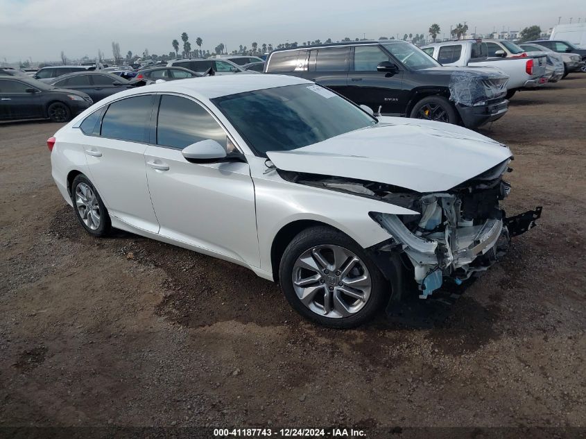 VIN 1HGCV1F1XJA136850 2018 Honda Accord, LX no.1