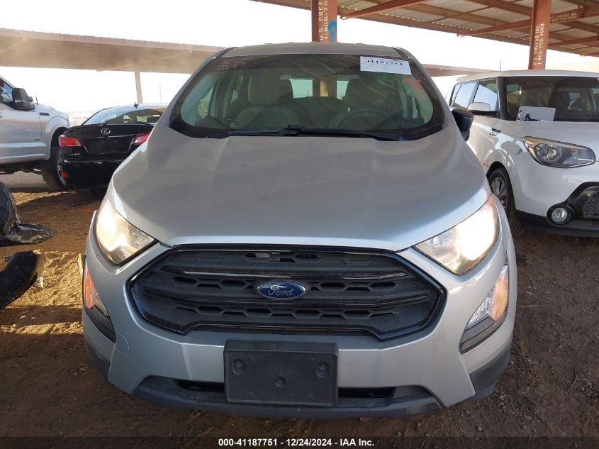 2018 Ford Ecosport S VIN: MAJ3P1RE9JC177262 Lot: 41187751