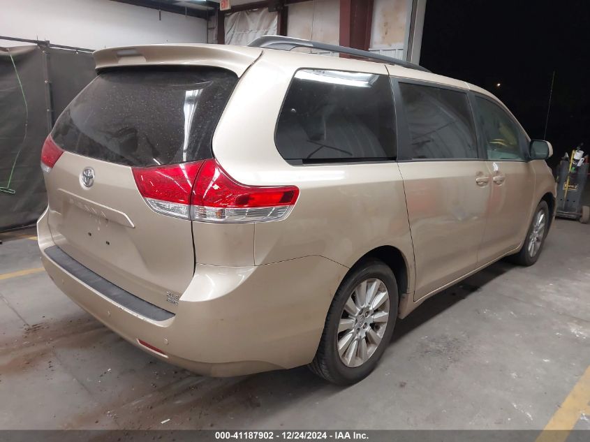 VIN 5TDDK3DC6ES090440 2014 TOYOTA SIENNA no.4