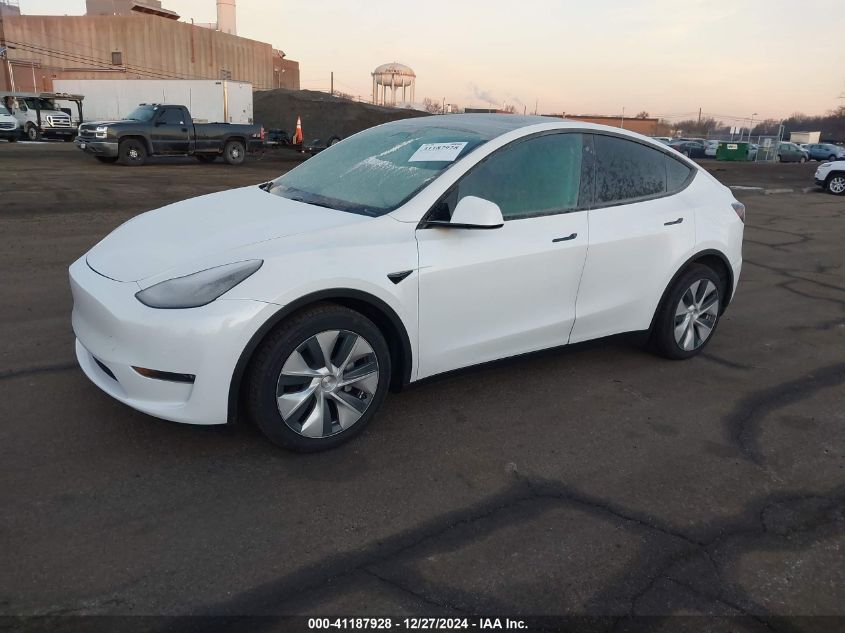 VIN 5YJYGDEE7LF050362 2020 TESLA MODEL Y no.2