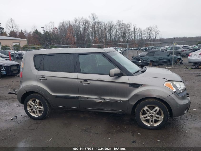 2011 Kia Soul + VIN: KNDJT2A26B7195779 Lot: 41187938