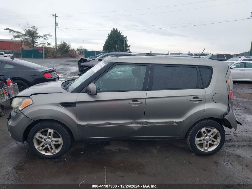 2011 Kia Soul + VIN: KNDJT2A26B7195779 Lot: 41187938