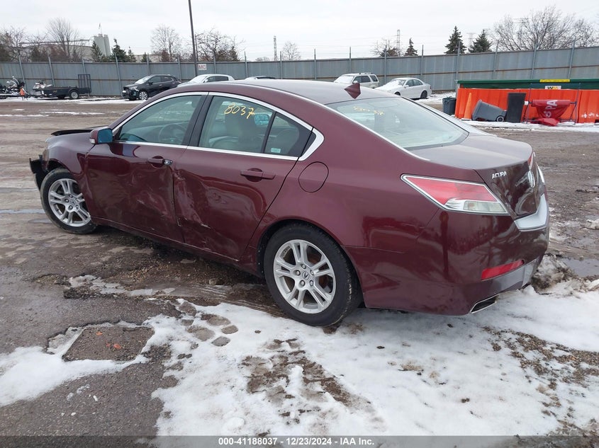 2009 ACURA TL VIN: 19UUA86249A014997