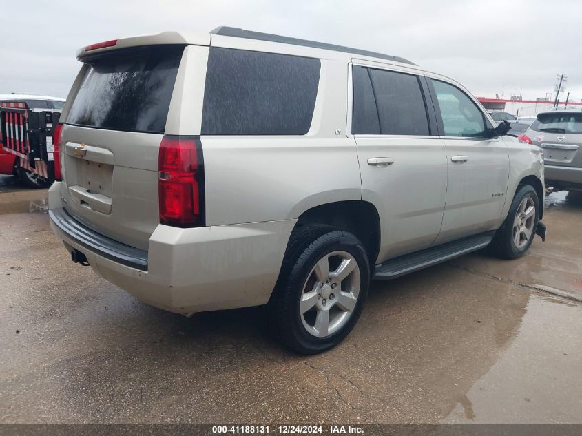 VIN 1GNSCBKC2FR137276 2015 Chevrolet Tahoe, LT no.4