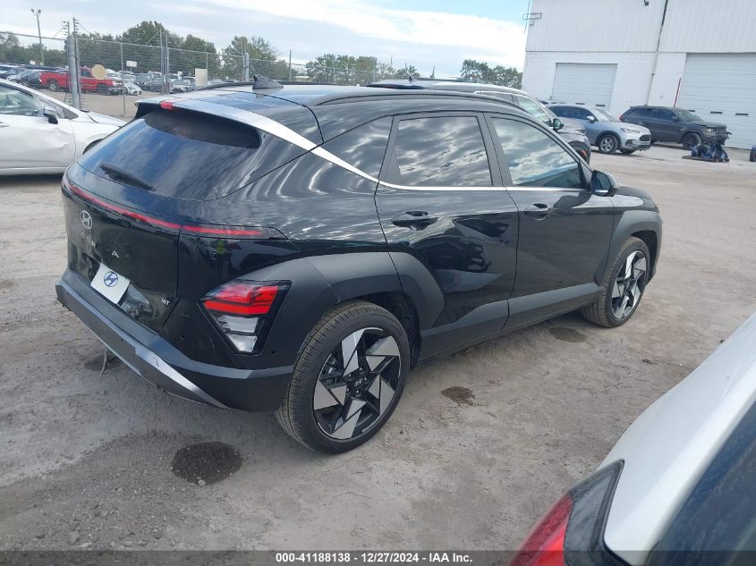 VIN KM8HE3A35RU123728 2024 Hyundai Kona, Limited no.4