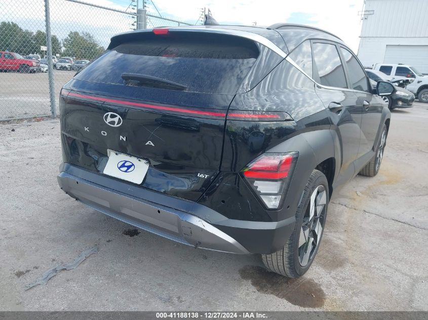 VIN KM8HE3A35RU123728 2024 Hyundai Kona, Limited no.6