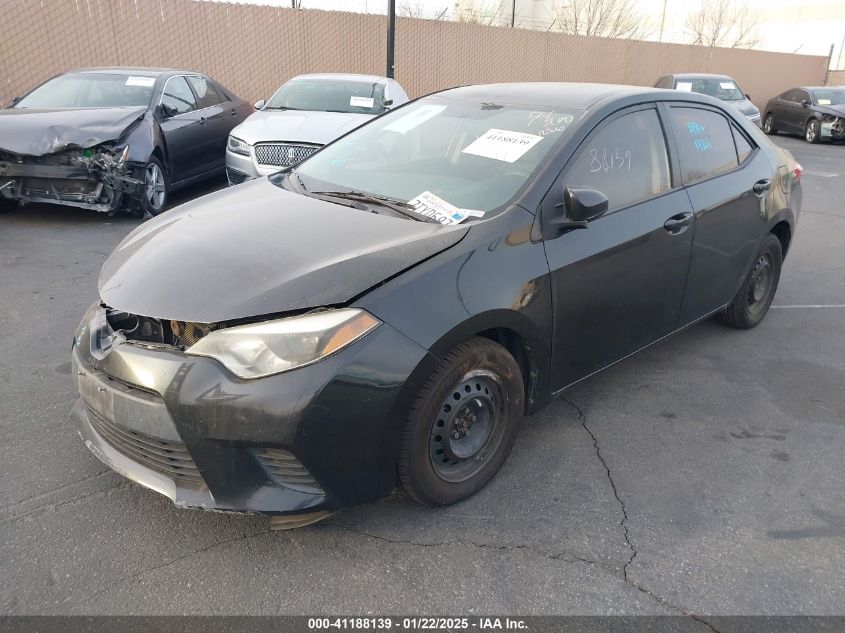 VIN 5YFBURHE0GP509751 2016 Toyota Corolla, L no.2