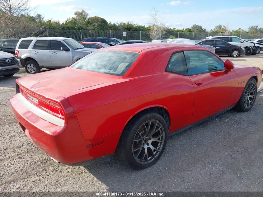 Vin: 2c3cdyag2dh540435, lot: 41678466, dodge challenger sxt 20134