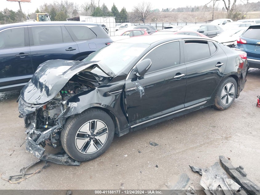 2013 KIA OPTIMA HYBRID LX - KNAGM4AD4D5061370