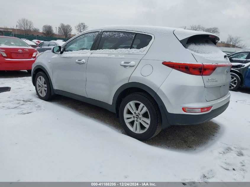 VIN KNDPMCAC2H7034294 2017 KIA Sportage, LX no.3