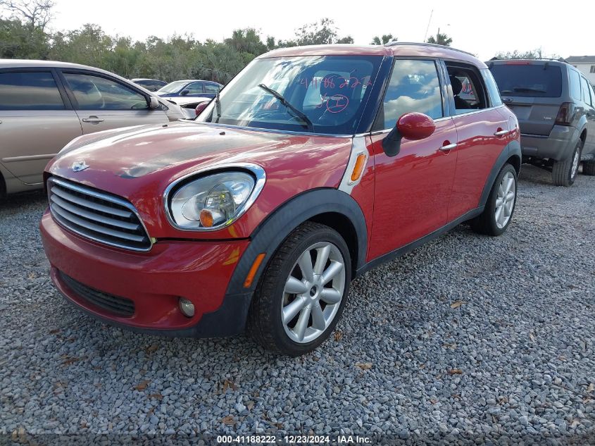 VIN WMWZB3C54EWR39969 2014 MINI COUNTRYMAN no.2