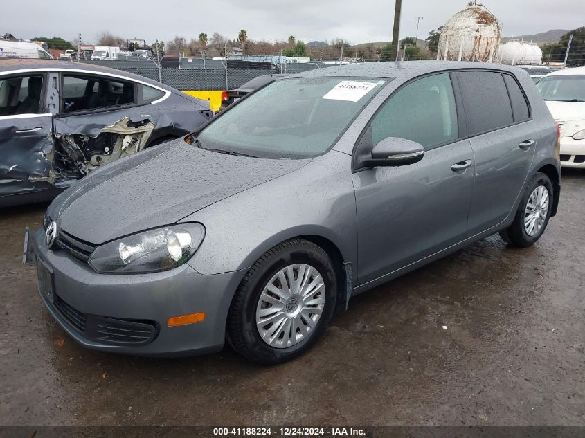 VIN WVWDB7AJ1DW121117 2013 Volkswagen Golf, 2.5L 4-... no.2