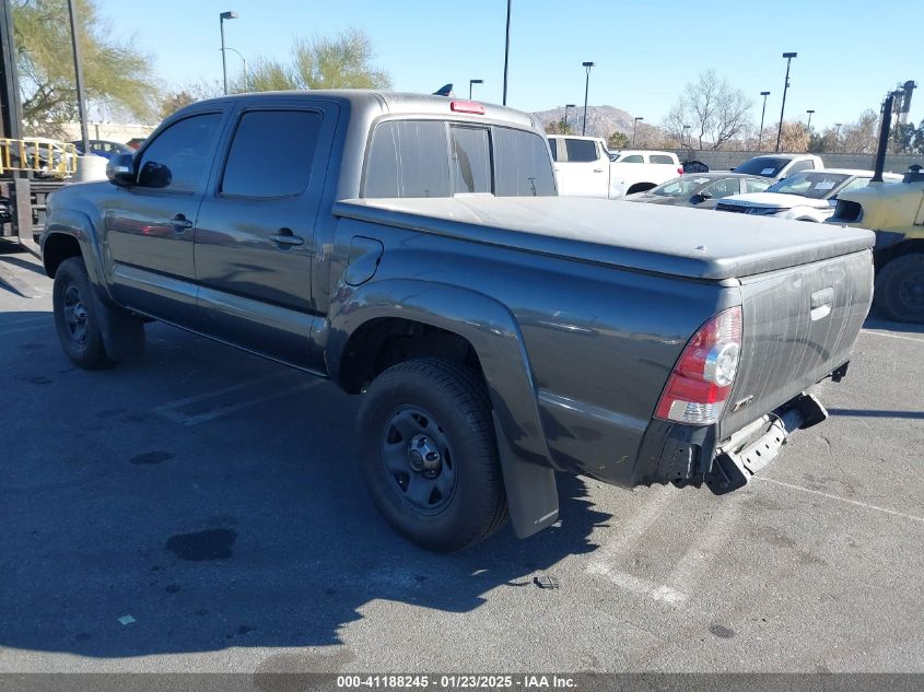 VIN 3TMJU4GN0FM186257 2015 Toyota Tacoma, Double Ca... no.3