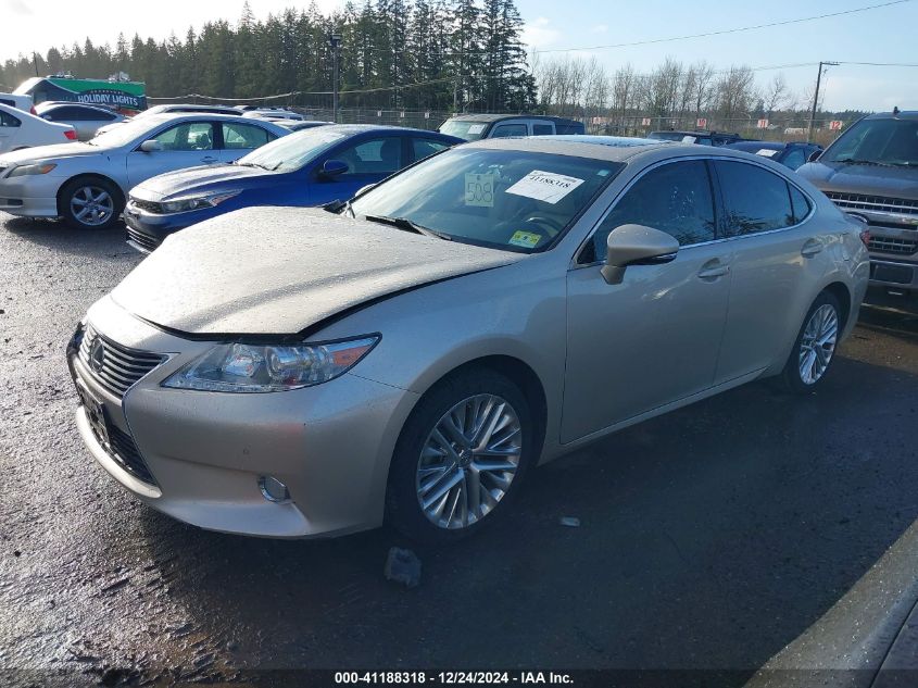 VIN JTHBK1GG8D2037804 2013 Lexus ES, 350 no.2