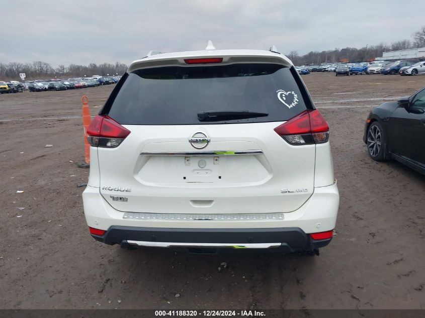 2019 Nissan Rogue Sl VIN: 5N1AT2MV6KC816317 Lot: 41188320