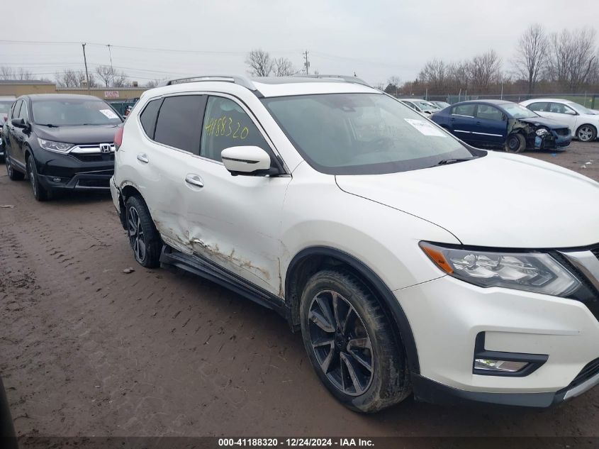 2019 Nissan Rogue Sl VIN: 5N1AT2MV6KC816317 Lot: 41188320