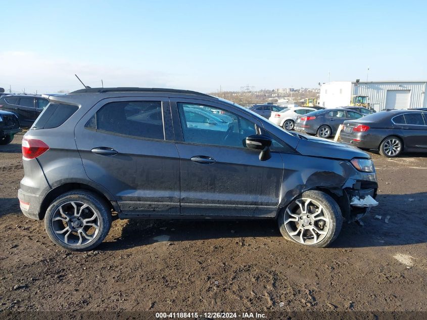 2020 Ford Ecosport Ses VIN: MAJ6S3JL3LC334126 Lot: 41188415