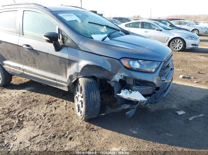 2020 Ford Ecosport Ses VIN: MAJ6S3JL3LC334126 Lot: 41188415