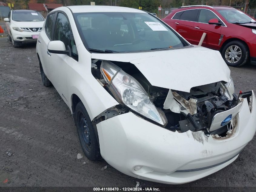 VIN 1N4AZ0CP7FC318133 2015 Nissan Leaf, S no.1