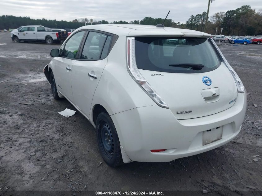 VIN 1N4AZ0CP7FC318133 2015 Nissan Leaf, S no.3