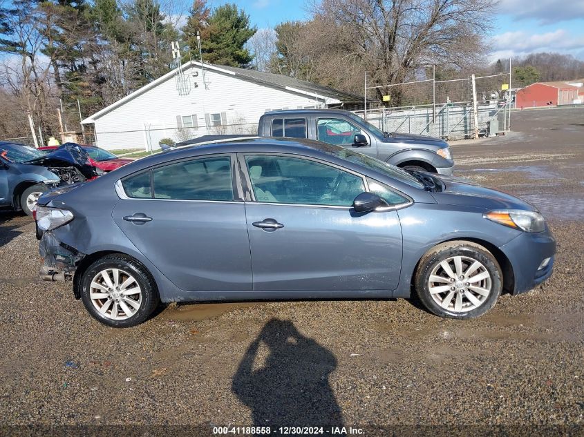 VIN KNAFX4A89E5052302 2014 KIA Forte, EX no.13