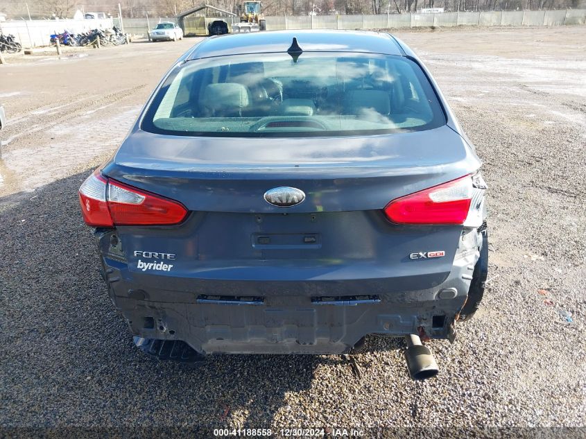 VIN KNAFX4A89E5052302 2014 KIA Forte, EX no.16