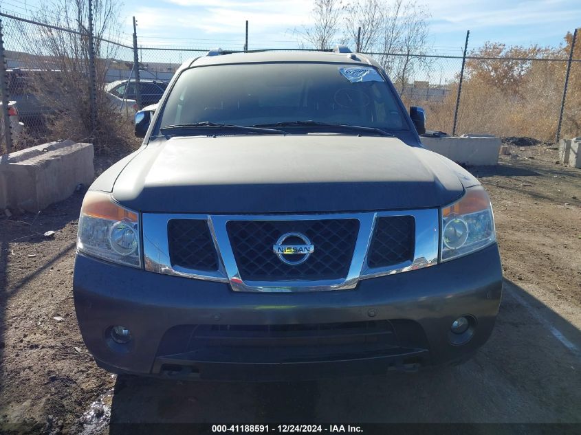 2012 Nissan Armada Platinum VIN: 5N1AA0NE1CN619716 Lot: 41188591