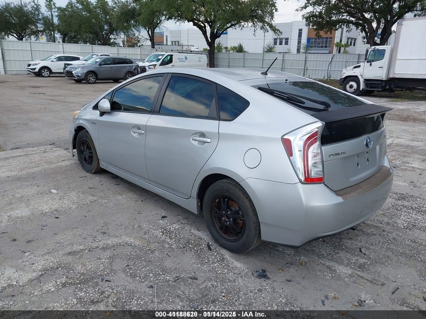 2013 TOYOTA PRIUS VIN: JTDKN3DU6D1724266