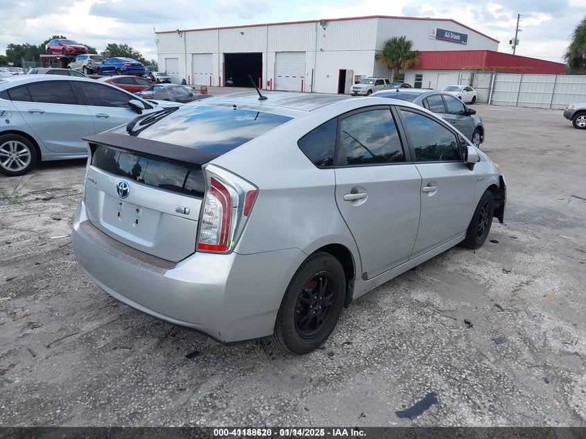 2013 TOYOTA PRIUS VIN: JTDKN3DU6D1724266