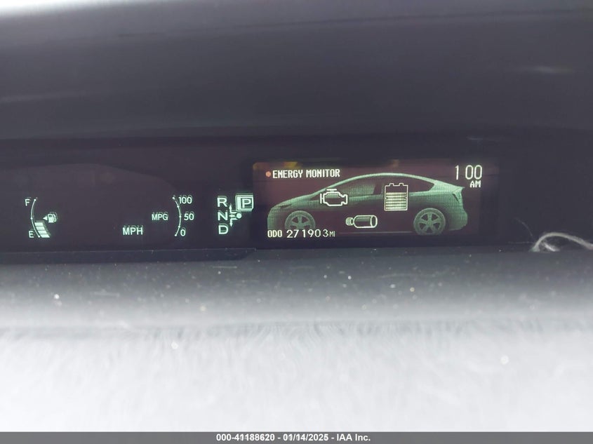 2013 TOYOTA PRIUS VIN: JTDKN3DU6D1724266