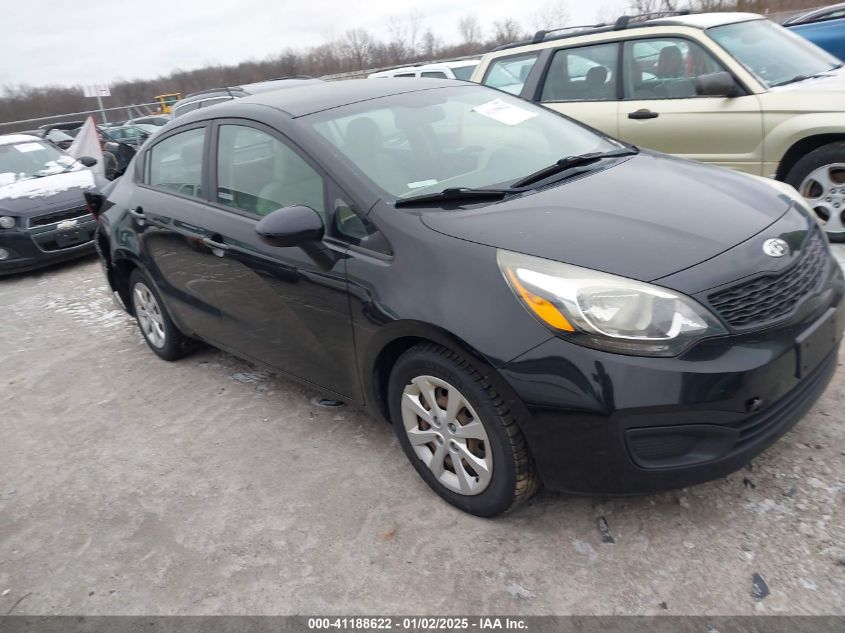 VIN KNADM4A34D6296078 2013 KIA RIO no.1