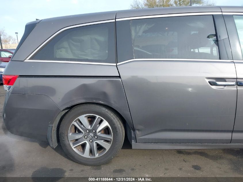 VIN 5FNRL5H92EB093207 2014 Honda Odyssey, Touring/T... no.6